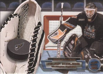 insert karta OLAF KOLZIG 00-01 Paramount Glove-Side Net-Fusions číslo 20