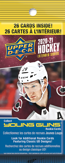 2020-21 Upper Deck Extended Series Hockey FAT Balíček