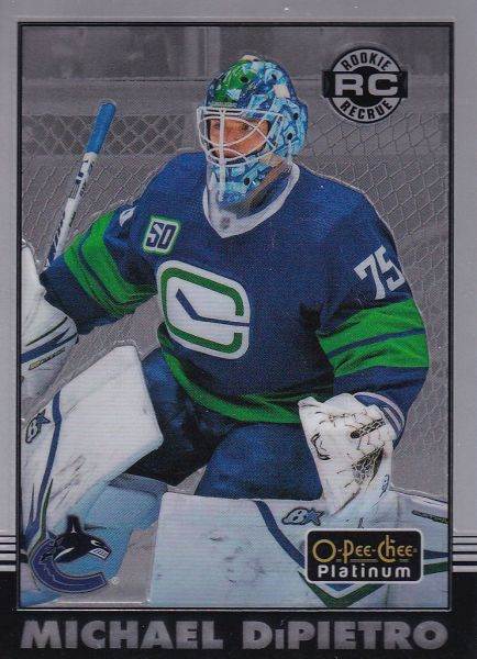 insert RC karta MICHAEL DiPIETRO 20-21 OPC Platinum Retro Rookie číslo R-58