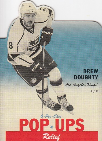 insert karta DREW DOUGHTY  12-13 OPC Pop Ups Relief číslo PU-25