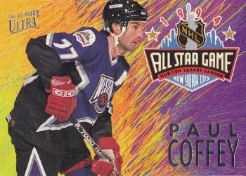 insert karta PAUL COFFEY 94-95 Fleer Ultra All Star Game číslo 9 of 12