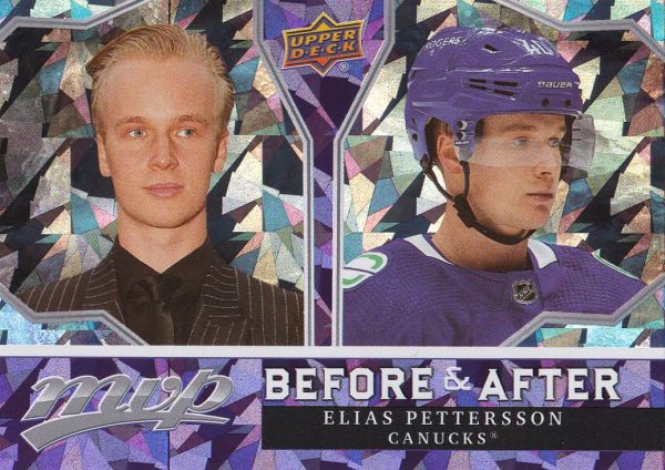 insert karta ELIAS PETTERSSON 21-22 MVP Before and After číslo BA-12