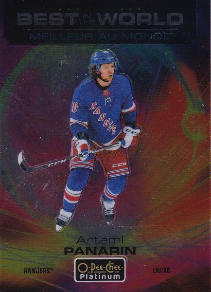 insert karta ARTEMI PANARIN 20-21 OPC Platinum Best in the World číslo BW-11