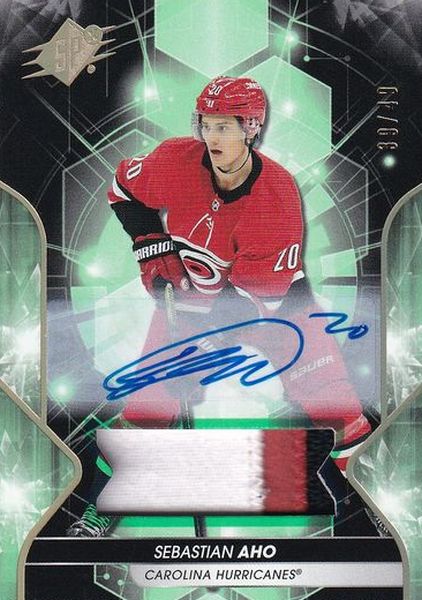 AUTO patch karta SEBASTIAN AHO 19-20 SPx Auto Material /49