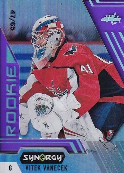 insert RC karta VÍTEK VANĚČEK 20-21 Synergy Rookie Purple /65