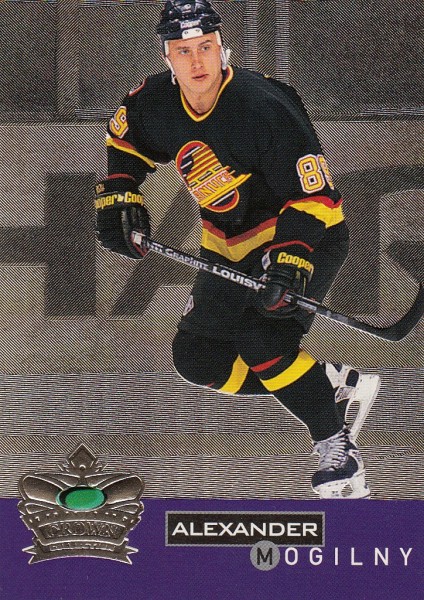 insert karta ALEXANDER  MOGILNY 95-96 Parkhurst Crown Collection Gold