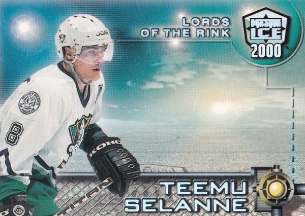 insert karta TEEMU SELANNE 99-00 Dynagon Ice Lords of the Rink číslo 2