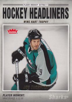 2005-06 Parkhurst #400 Joe Thornton - INTERNETOVÝ OBCHOD NHL Hokejové karty   Turlík Martin