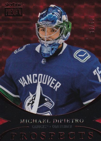 insert RC karta MICHAEL DiPIETRO 20-21 Metal Universe Skybox Premium Red /50