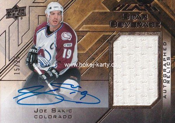 NHL Joe Sakic Signed Jerseys, Collectible Joe Sakic Signed Jerseys