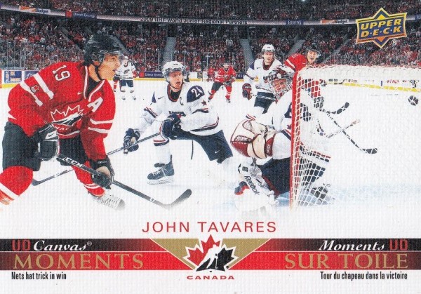 insert karta JOHN TAVARES 21-22 Tim Hortons Canvas Moments číslo CM-11