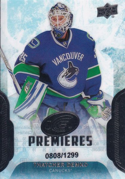 insert RC karta THATCHER DEMKO 16-17 UD Ice Premieres /1299