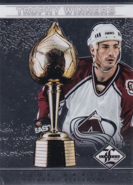 insert karta JOE SAKIC 12-13 Limited Trophy Winners /199