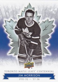 řadová karta JIM MORRISON 17-18 Toronto Centennial číslo 51