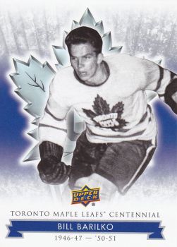 řadová karta BILL BARILKO 17-18 Toronto Centennial číslo 23