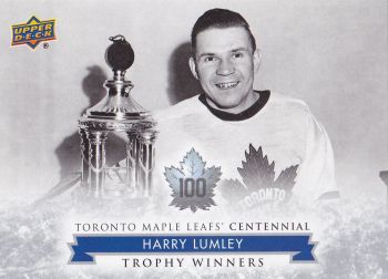 insert karta HARRY LUMLEY 17-18 Toronto Centennial Trophy Winners
