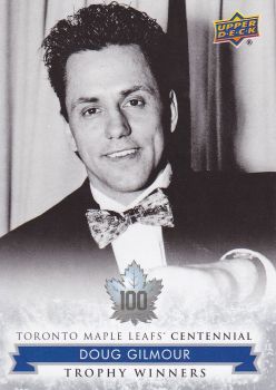 insert karta DOUG GILMOUR 17-18 Toronto Centennial Trophy Winners