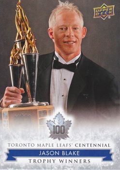 insert karta JASON BLAKE 17-18 Toronto Centennial Trophy Winners