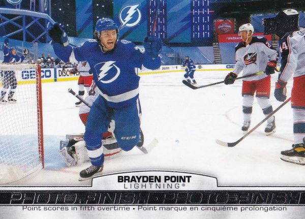 insert karta BRAYDEN POINT 21-22 Tim Hortons Photo Finish číslo PF-3