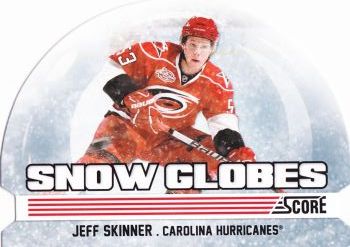 insert karta JEFF SKINNER 11-12 Score Snow Globes číslo 8