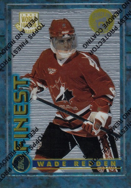 insert karta WADE REDDEN 94-95 Topps Finest WJC Super Team Winners číslo 151