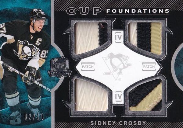 patch karta SIDNEY CROSBY 12-13 UD The CUP Foundations /10