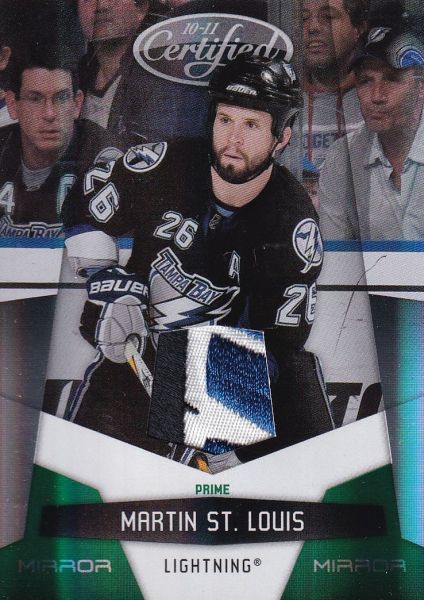 patch karta MARTIN ST. LOUIS 10-11 Certified Mirror Emerald Materials /5