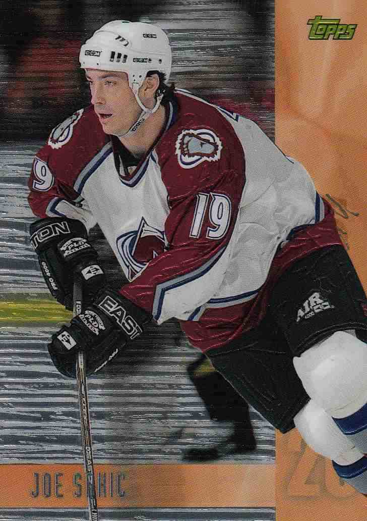 insert karta JOE SAKIC 98-99 Topps Mystery Finest Bronze číslo M20