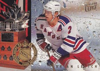 insert karta BRIAN LEETCH 94-95 Fleer Ultra Award Winners číslo 7 of 8