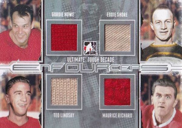 jersey karta HOWE/SHORE/LINDSAY 13-14 ITG Ultimate Tough Decade Enfourcers /9