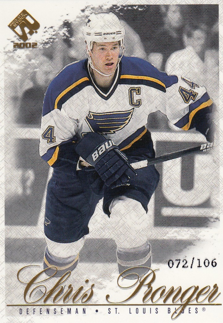 paralel karta CHRIS PRONGER 01-02 Private Stock Gold /106