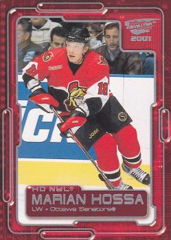 insert karta MARIAN HOSSA 00-01 Revolution HD NHL číslo 23