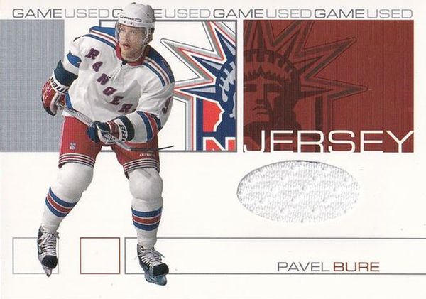 jersey karta PAVEL BURE 01-02 BAP Signature Series Jersey /90
