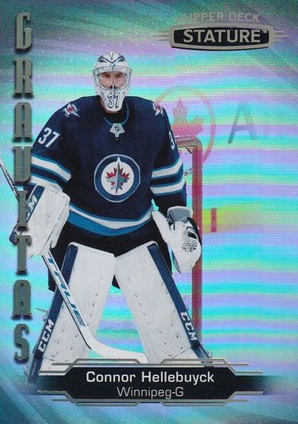 insert karta CONNOR HELLEBUYCK 20-21 Stature Gravitas číslo G-12