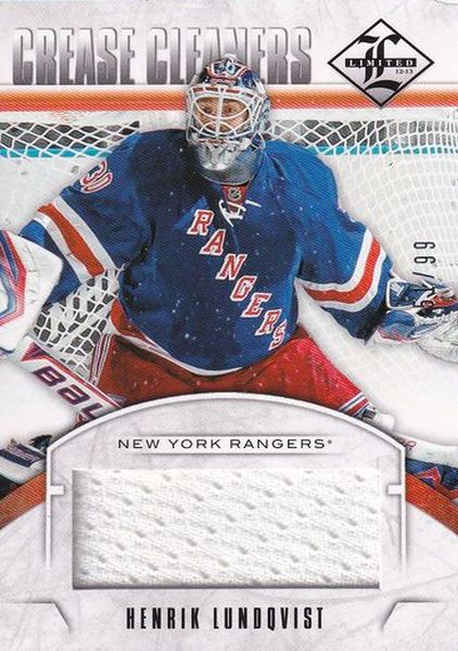 jersey karta HENRIK LUNDQVIST 12-13 Limited Crease Cleaners /99