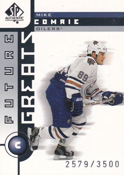 insert RC karta MIKE COMRIE 01-02 SP Authentic Future Greats /3500