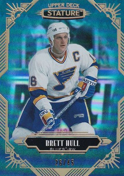 paralel karta BRETT HULL 20-21 Stature Blue /45