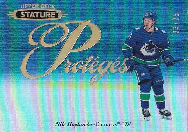 insert RC karta NILS HOGLANDER 20-21 Stature Proteges Blue /25