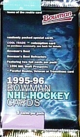 1995-96 Bowman Hockey HOBBY Balíček