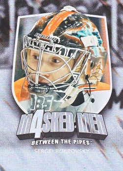 insert karta SERGEI BOBROVSKY 11-12 BTP Masked Men Silver /90