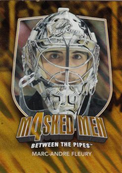 insert karta MARC-ANDRE FLEURY 11-12 BTP Masked Men 4 Gold /10