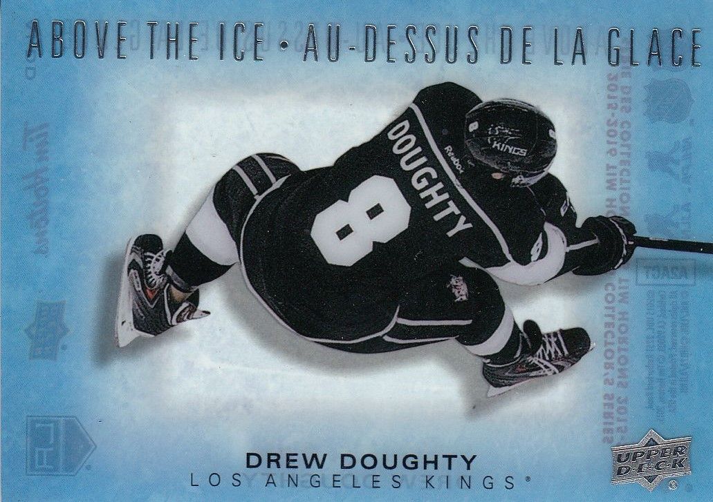 insert karta DREW DOUGHTY 15-16 Tim Hortons Above the Ice číslo AI-DD