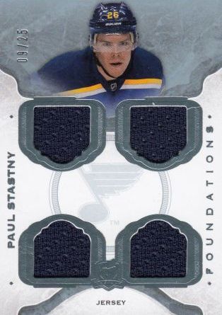 jersey karta PAUL STASTNY 14-15 UD The CUP Foundations /25