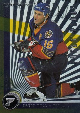 paralel karta BRETT HULL 97-98 Donruss Press Proof Silver /2000