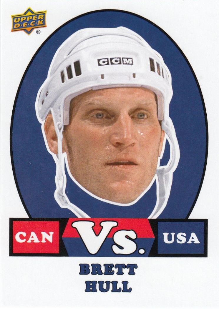 insert karta BRETT HULL 17-18 Team Canada VS číslo VS-23