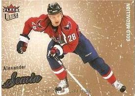 paralel karta ALEXANDER SEMIN 08-09 Fleer Ultra Gold Medallion číslo 101