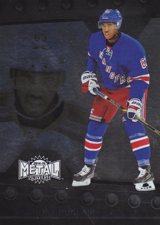 insert RC karta ANTHONY DUCLAIR 14-15 Fleer Showcase Metal Universe číslo 23