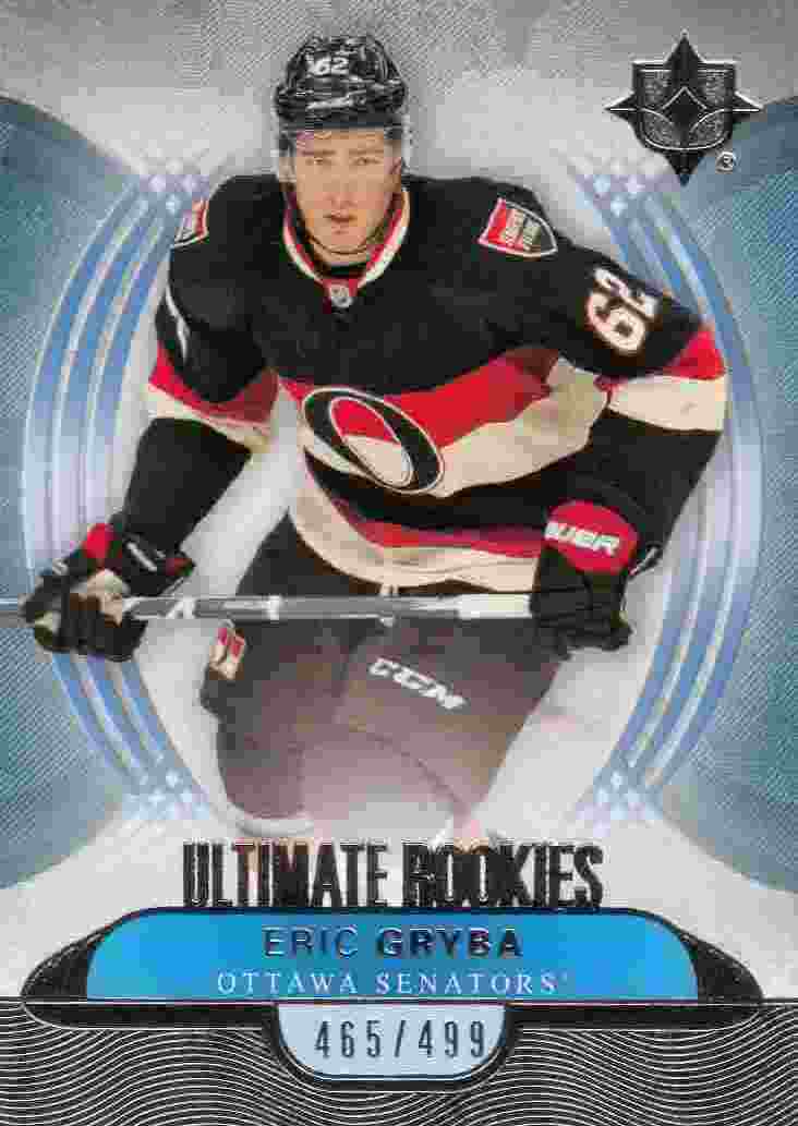 insert RC karta ERIC GRYBA 13-14 UD Ultimate Ultimate Rookies /499