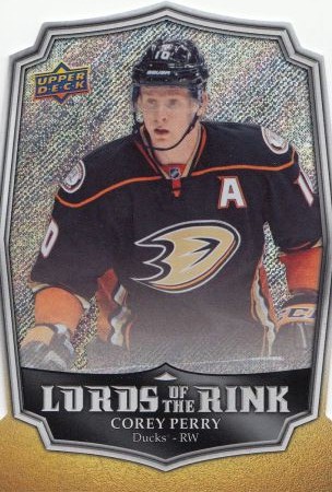 insert karta COREY PERRY 14-15 UD Overtime Lords of the Rink číslo LR-16