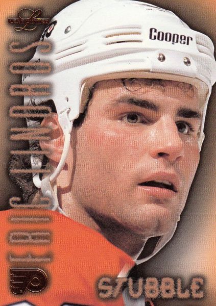 insert karta ERIC LINDROS 96-97 Leaf Limited Stubble /1500